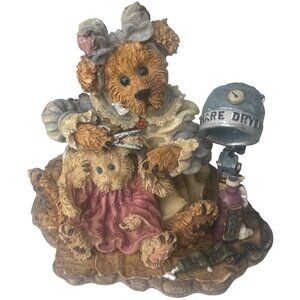 VINTAGE 1993 Boyds Bears & Friends The Bearstone Collection Wanda & Gert #227719
